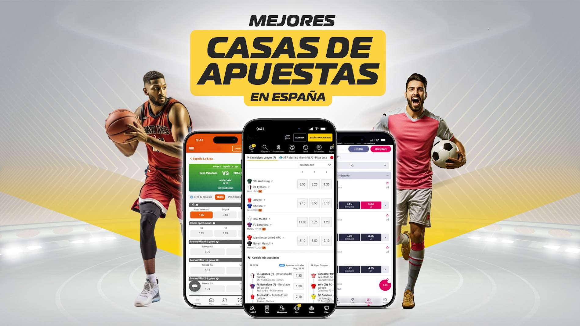 Apuestas Deportivas en España 2026: Mejores Casas y Mercados